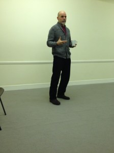 Lawrence O´Connor: introducing the work for the session