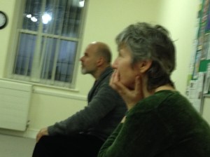 StL Meisner - Group 2: - Lawrence directing during an exercise - students also learn through active observation.