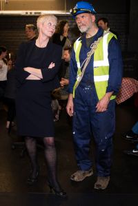 Lawrence O´Connor - The Painting - Invisible Cinema - Crew - 2015 Photography Arnab Ghosal with Dion Williams, Freya Berry and Meryl Griffiths