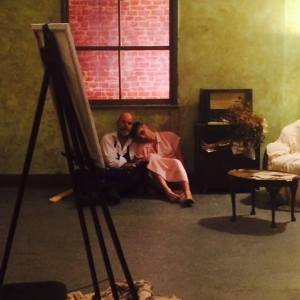 As David with Joe Gaminara in Murder of Crowes - 2015