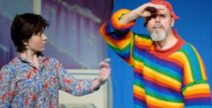 Lawrence O´Connor as Noah in Mervyn Peake´s Noah´s Ark with Emily Wallis